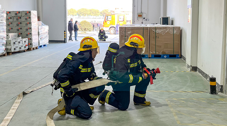 安全生产，预防第一 | 97522国际游戏储能开展2023年春季消防演练