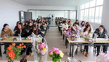 花开十里，美丽如你 | 97522国际游戏储能举办三八妇女节艺术DIY活动